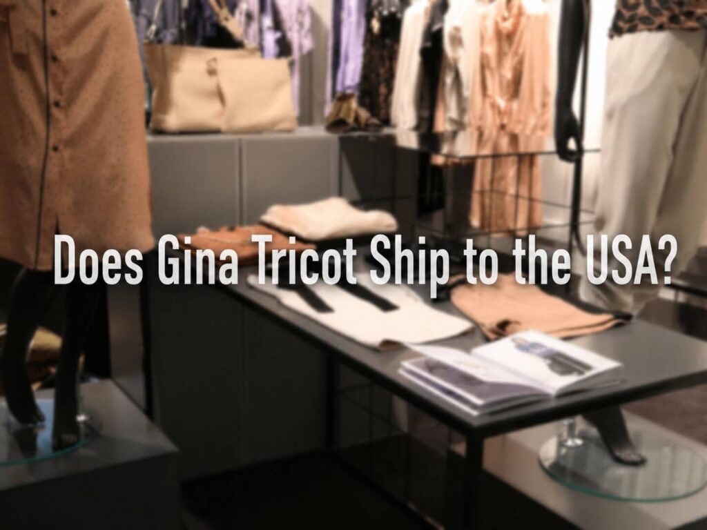 Does Gina Tricot Ship to the USA?