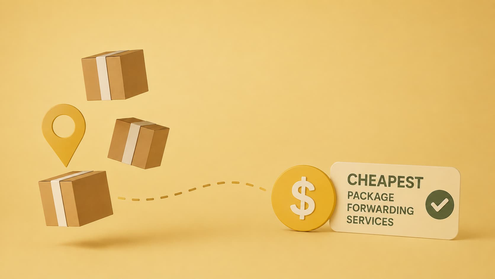 cheapest package forwarding service