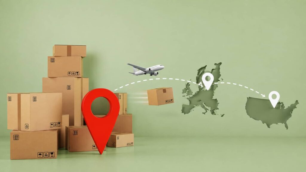 shipping from europe to us